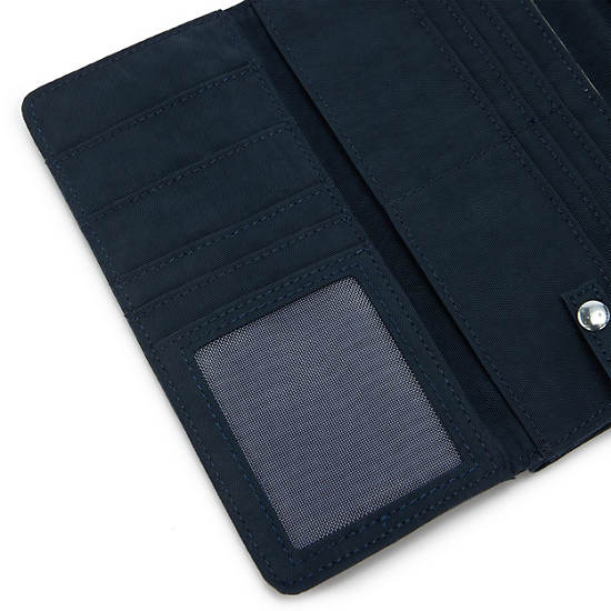 Portefeuilles Kipling Money Land Snap Bleu | FR 1424RV